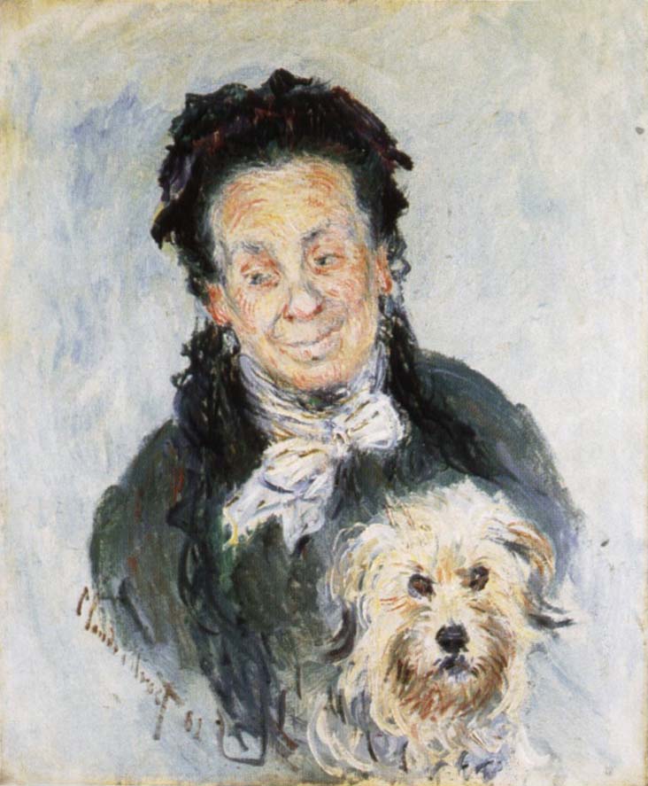 Claude Monet Portrait of Mere Paul